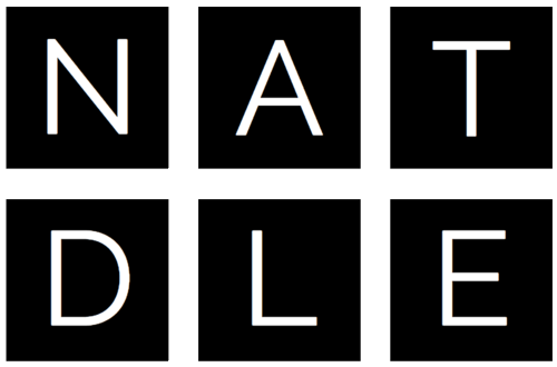 Wordle Clone "Natdle" image.